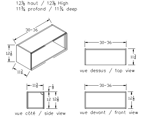 WF - Wall Flip - Mélamine